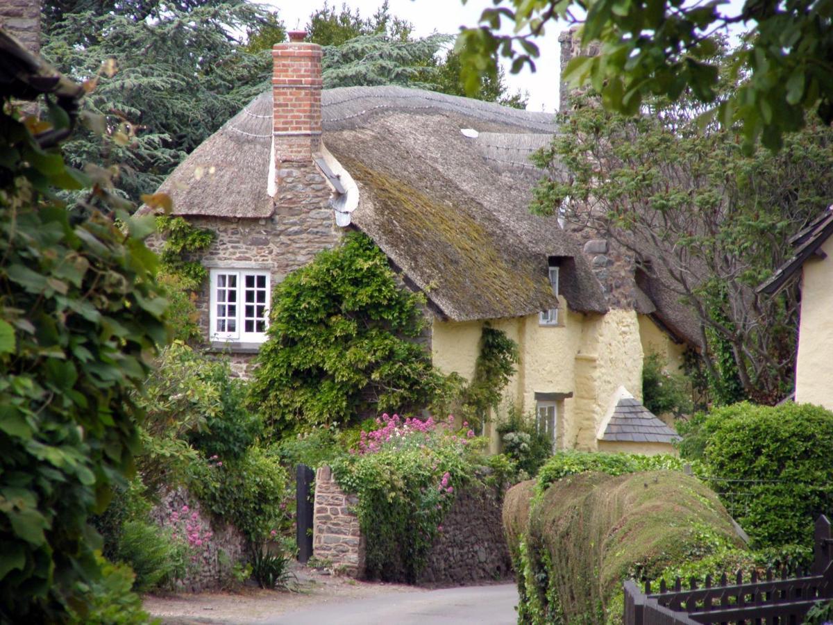 Tudor Cottage Bossington Buitenkant foto